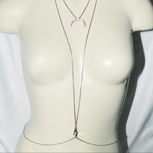 Crescent Moon Body Chain